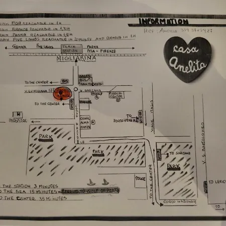 Apartmán Casa Anelita La Spezia